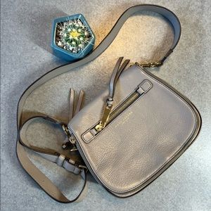 Grey Marc Jacobs Saddle Bag Cross Body